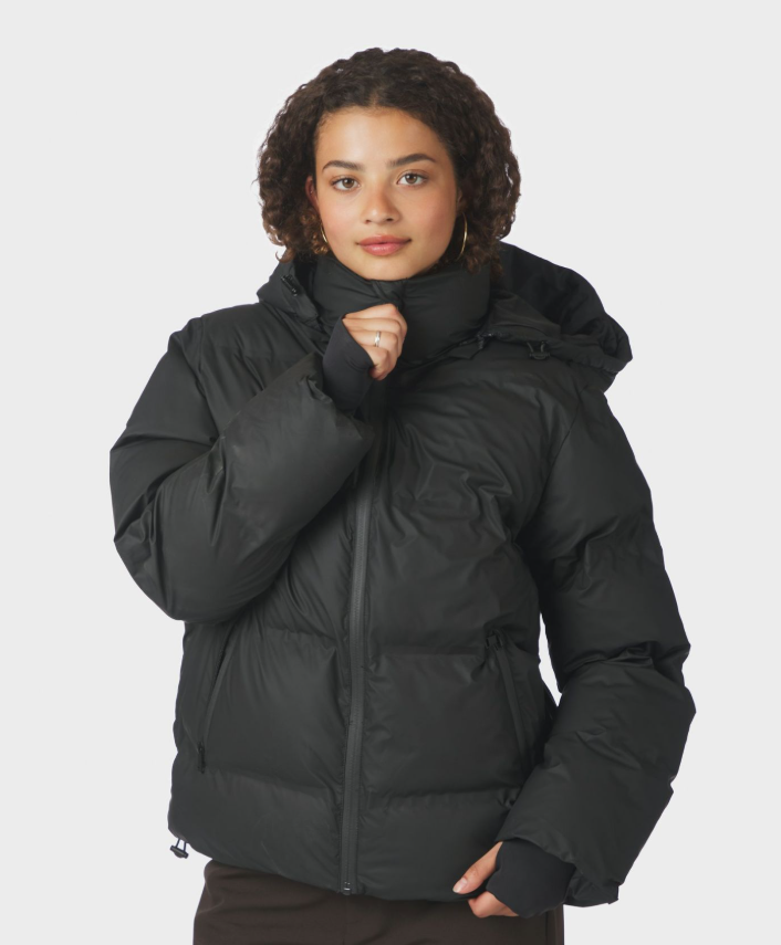 Fox C Puffer Jacket Black