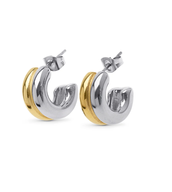 Vendela Duo Stud Earrings