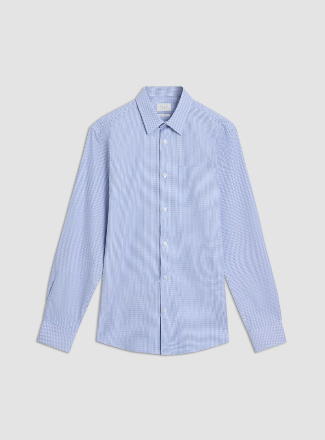 Albatross Skjorte Chambray Blue