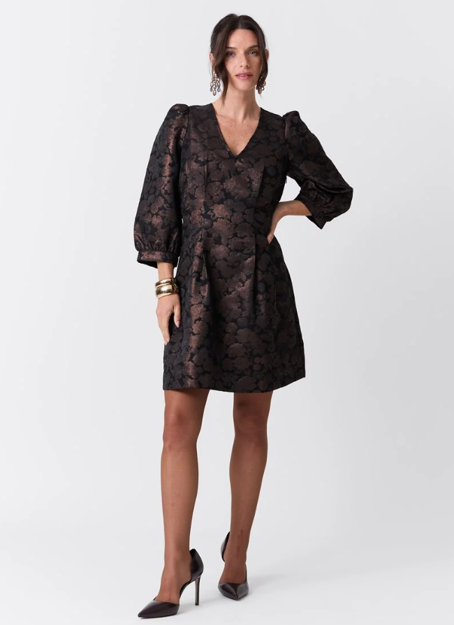 Chira Kjole Chocolate Brown
