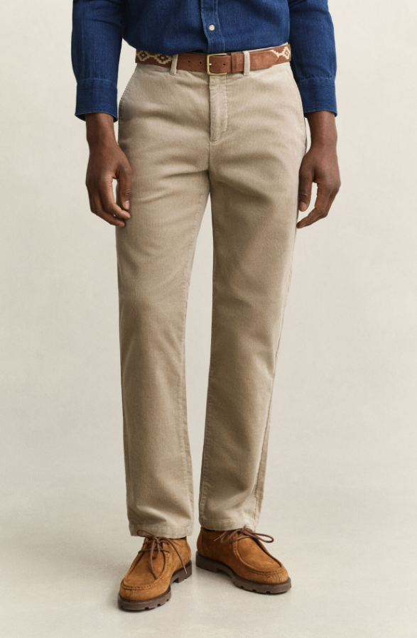 Regular Cord Chinos Mist Taupe