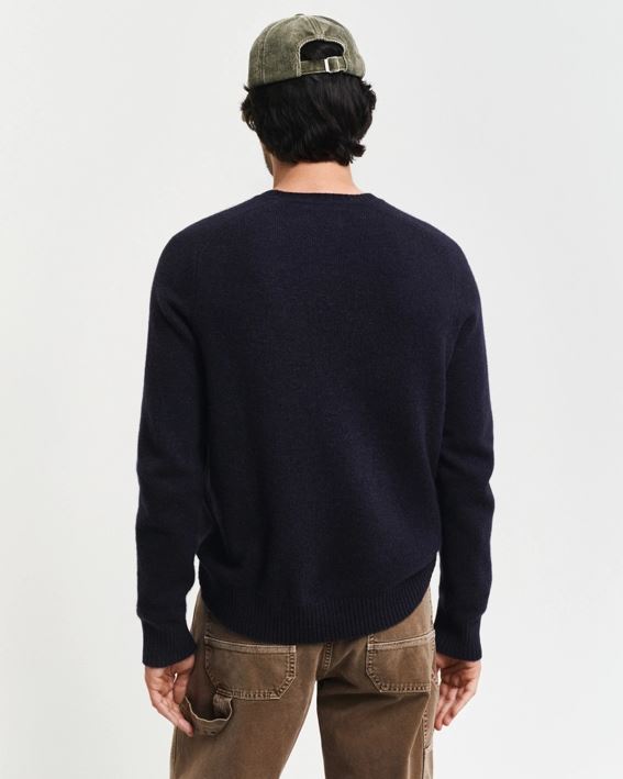 Wool Blend C-Neck