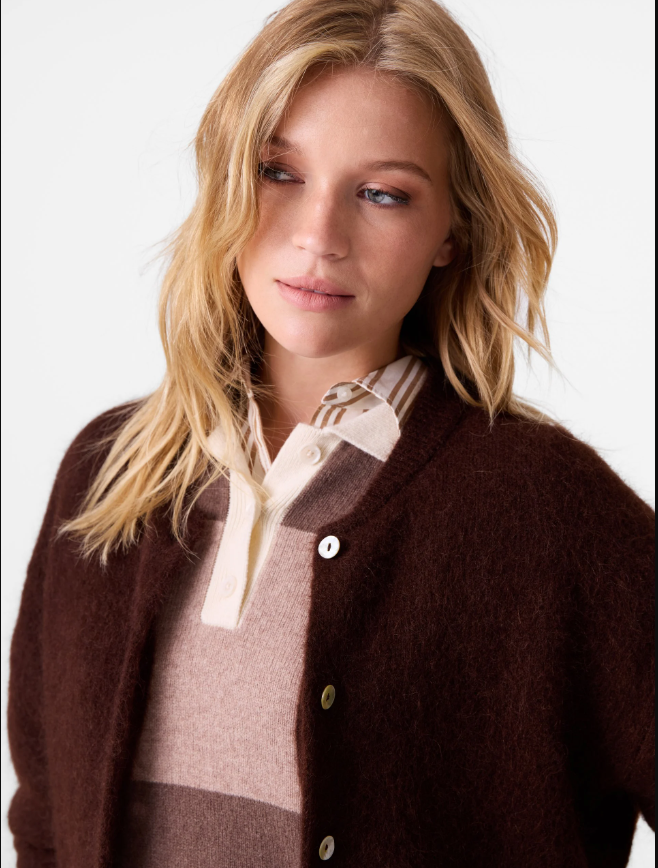 Adele Cardigan Chestnut