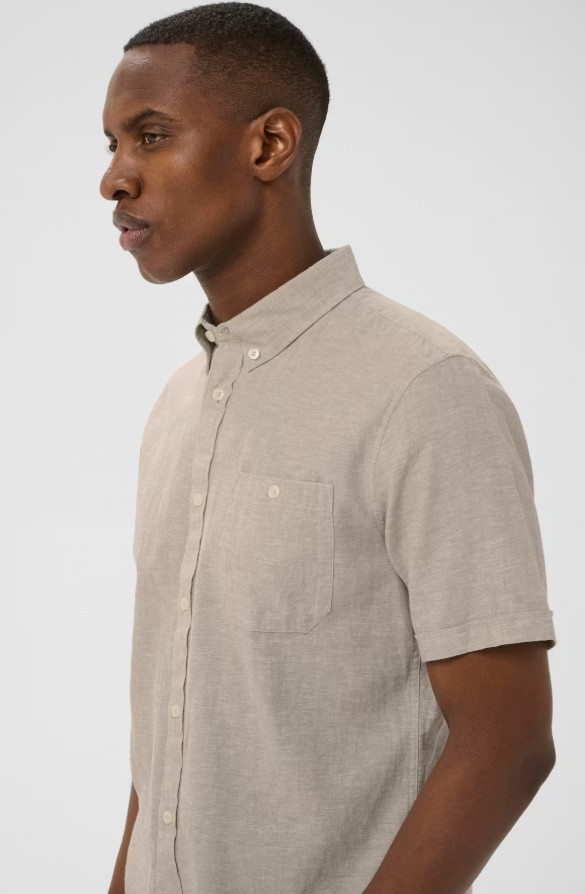 MAtrostol BD Short Sleeve Shirt Winter Twig