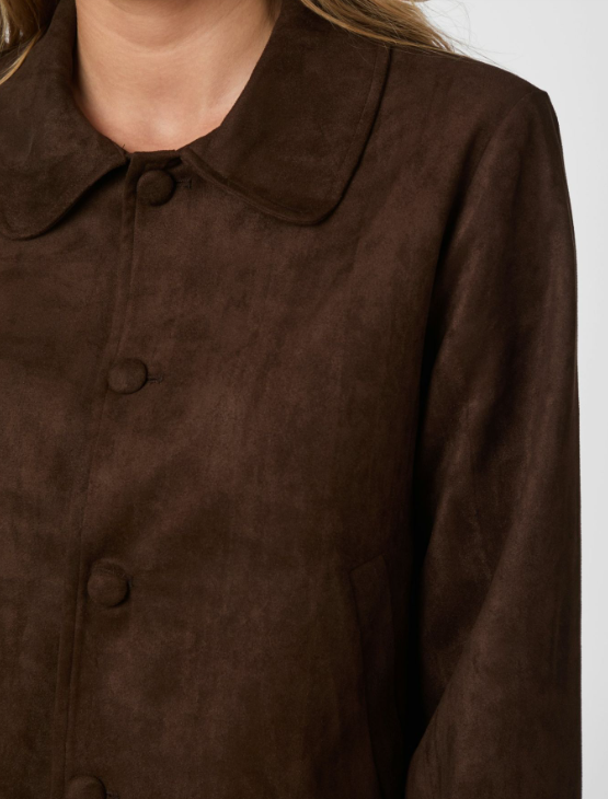 Nilo Faux Suede Jacket