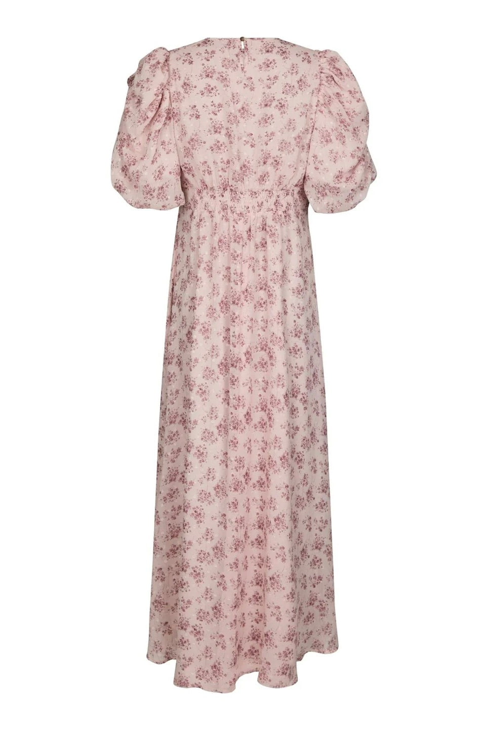 Kikka Chiffon Flower Dress Rose