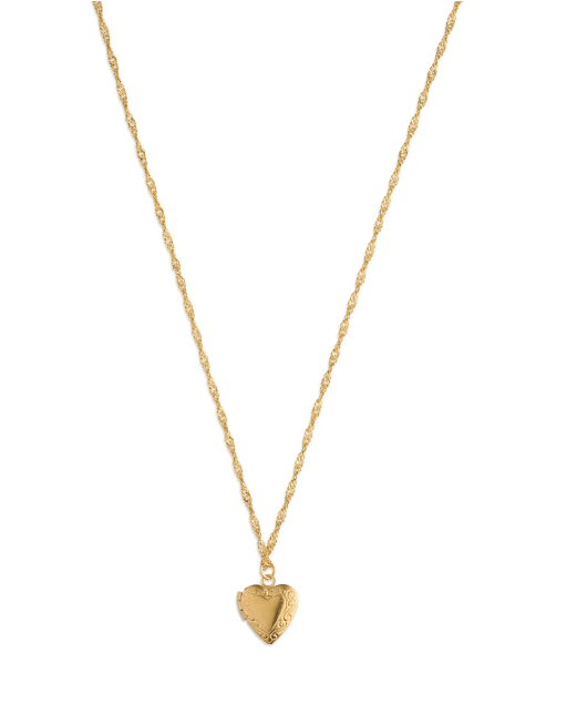 Vera Heart Locket Necklace