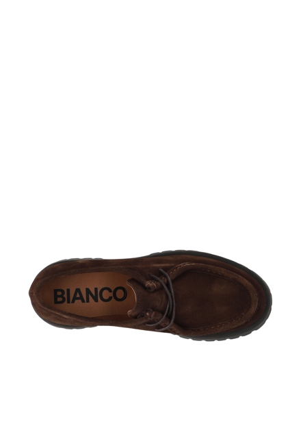 Bialeo Moc Toe Shoe Suede Brown