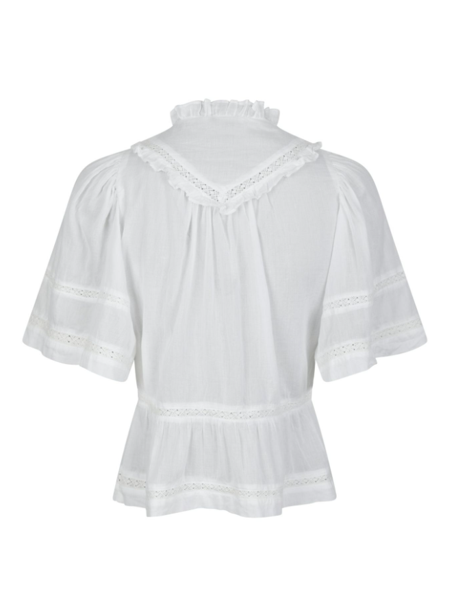 Evienne S Voile Top White