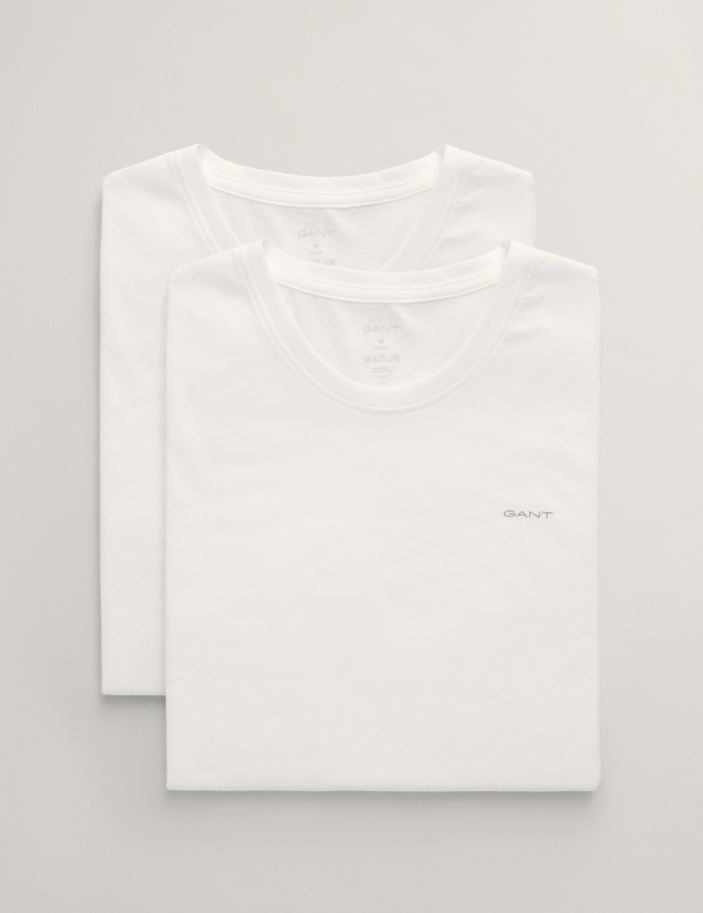 C-neck T-shirt 2-pack