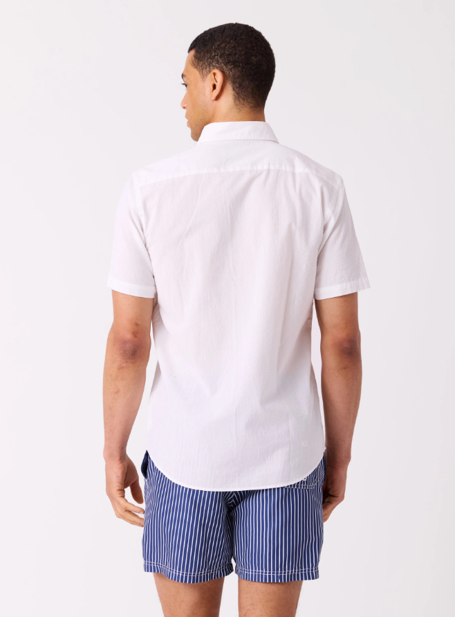 Anton Skjorte Bright White