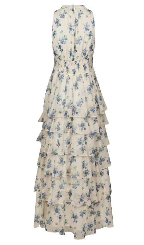 Marli AmazingChiffon Rose Dress