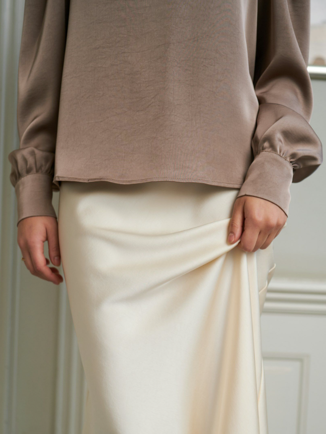 Viso Heavy Sateen Skirt