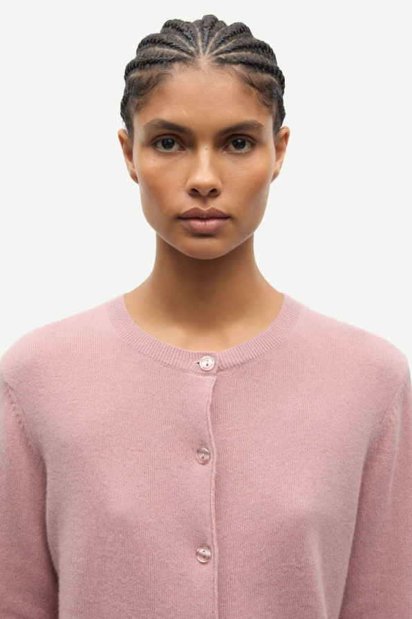 Saboston Cardigan 6304 Orchid Haze Melange