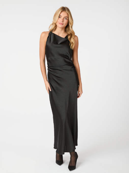 Rima Heavy Sateen Dress