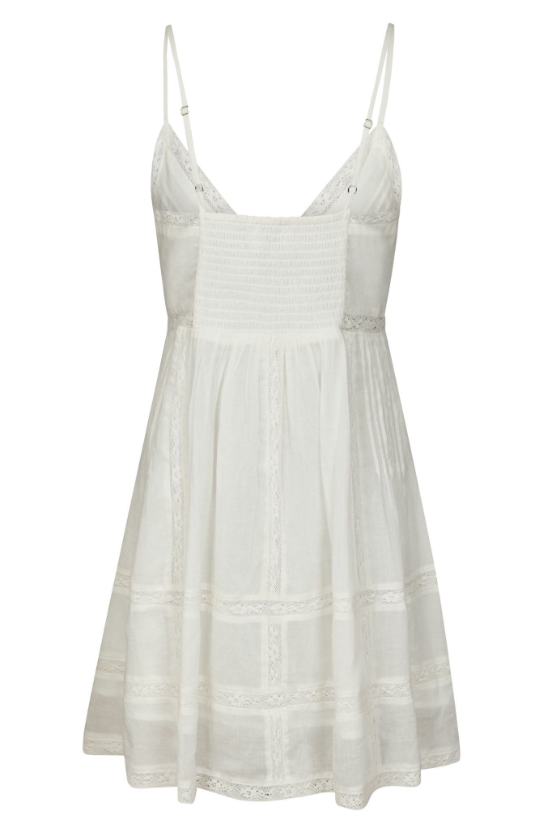 Valora S Voile Dress White