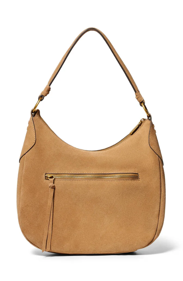 Suede Hobo Bag