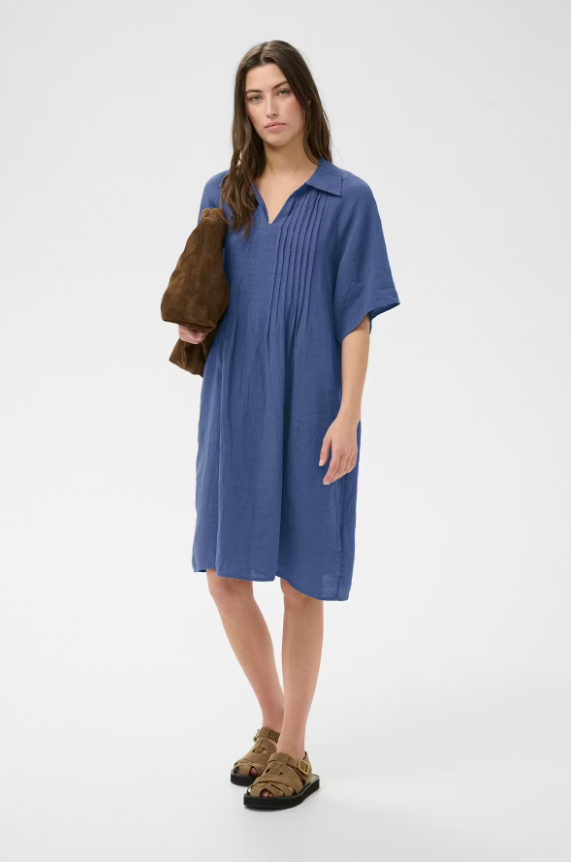 AylaPW Dress Blue Indigo
