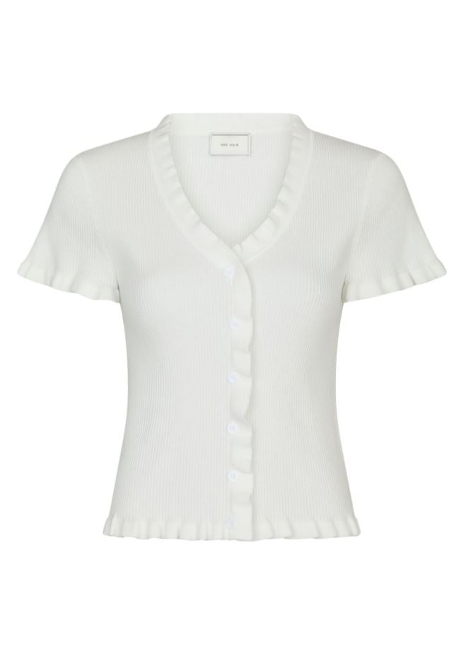 Esla Frill Knit Tee