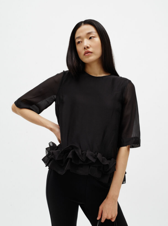 OrangeIW Top Black