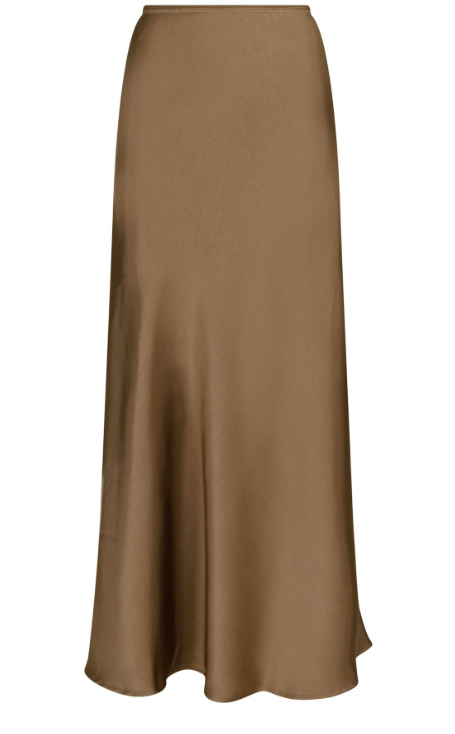 Vicky Heavy Sateen Skirt