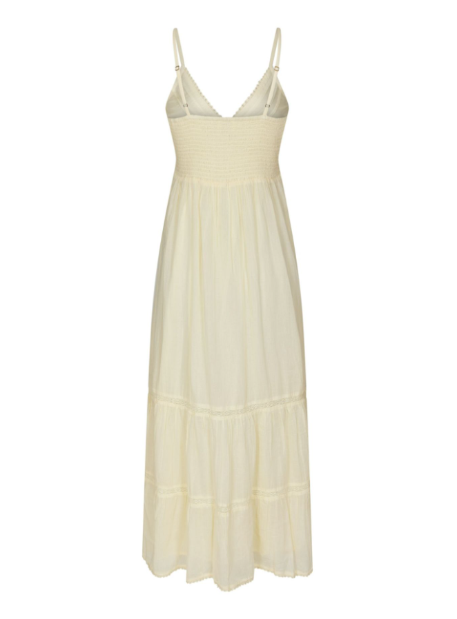 Elorie S Voile Dress Butter Yellow
