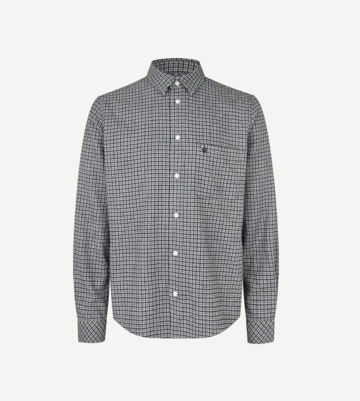 Saliam NJ Shirt 15839 Grey Melange Ch.
