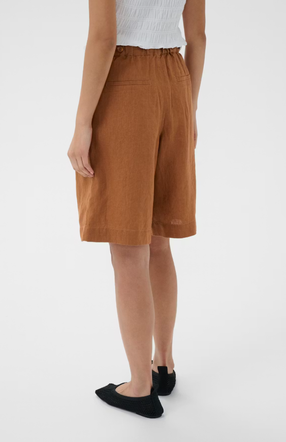 BerniaPW Linen Shorts Argan Oil