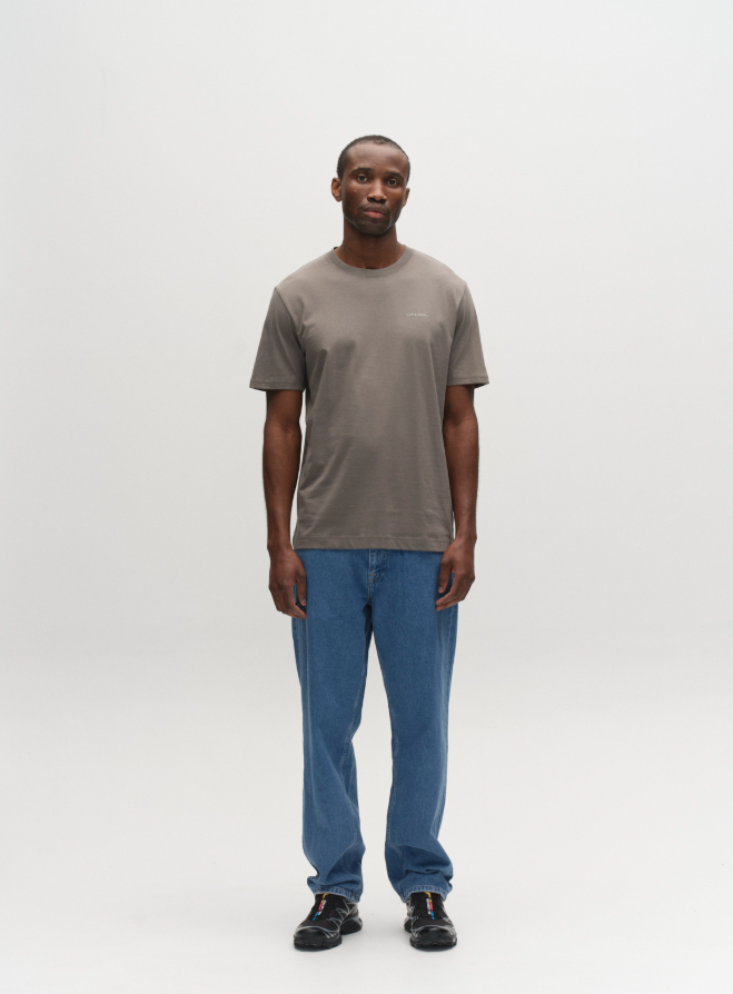 Dune Logo SS GOTS Castor Gray