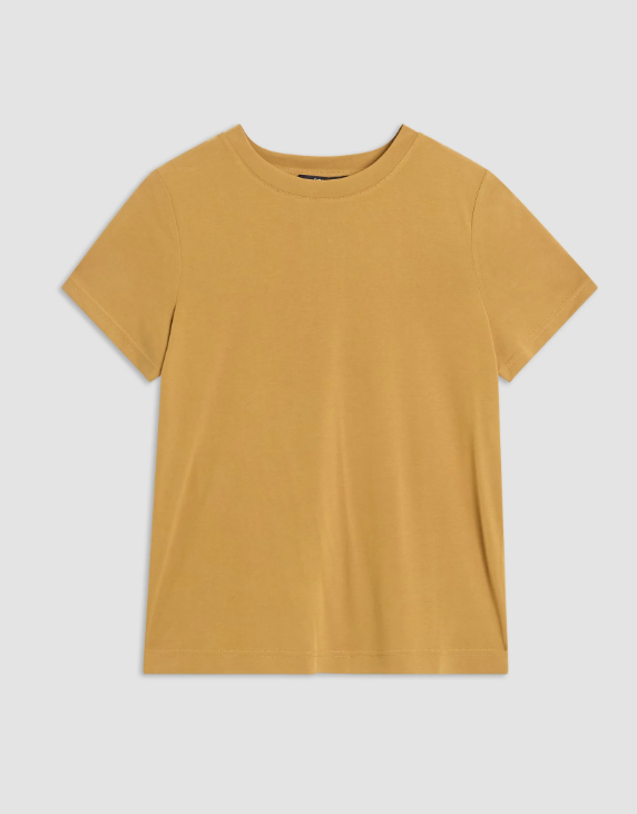 Lisa T-Skjorte Mustard Gol