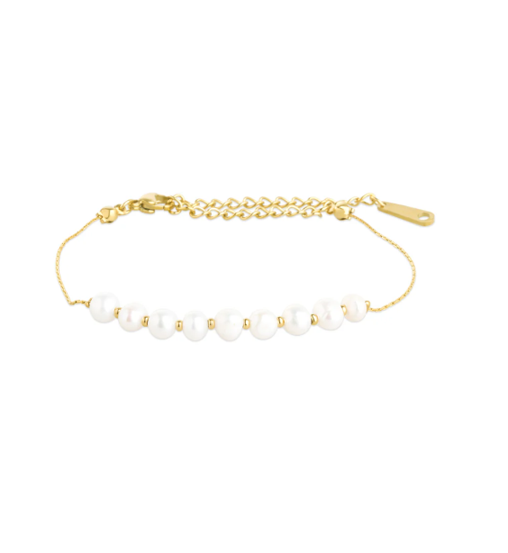 Loanna Delicate Pearl Bracelet