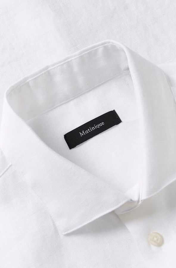 MAmarc Short Shirt White