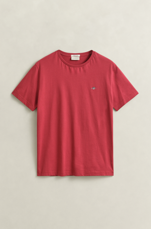 Reg Shield Ss T-Shirt Muted Red
