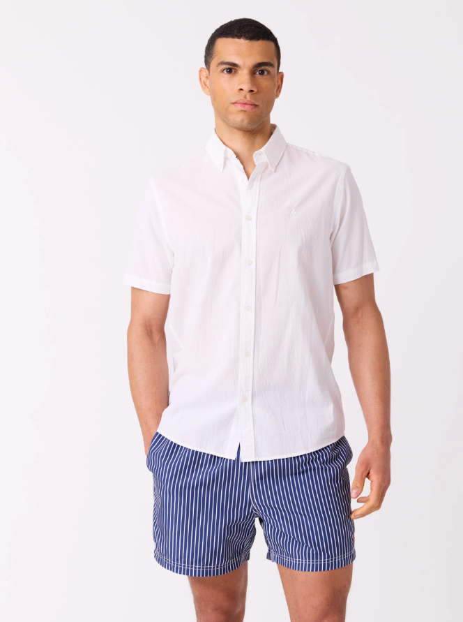 Anton Skjorte Bright White