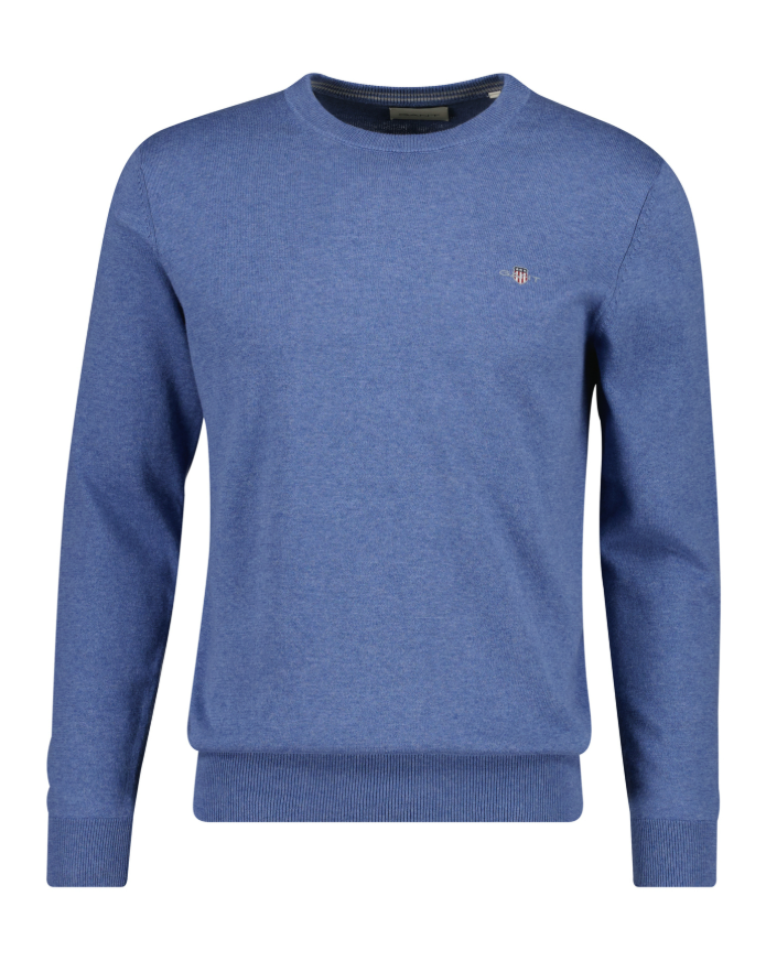 Classic Cotton C-Neck Denim