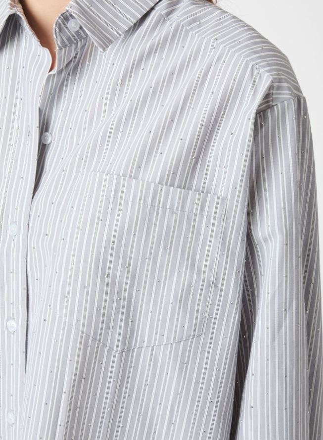 Dalma Stripe Stone Shirt