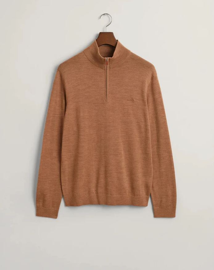 Extrafine Merino Wool Half Zip