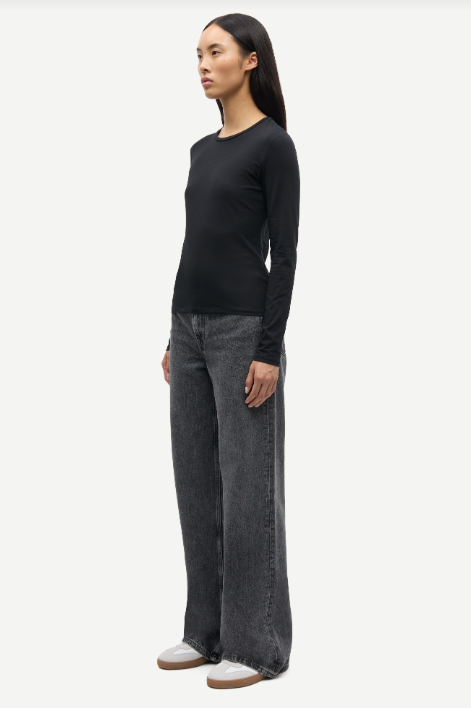 Saesme Ls T-Shirt 16122 Black