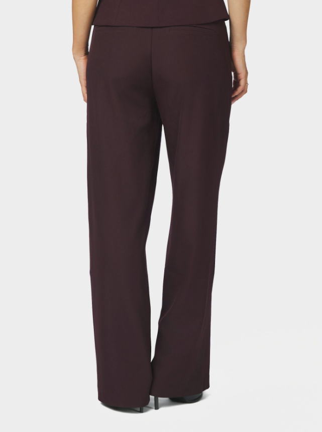 Emmett Structure Pants Chocolate Plum