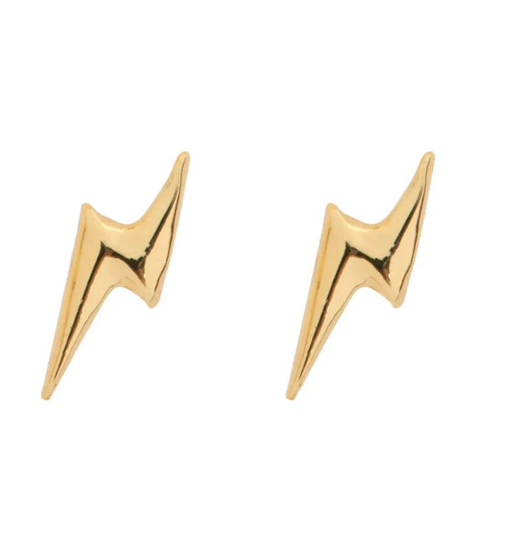 Lyse Small Lightning Stud Earrings