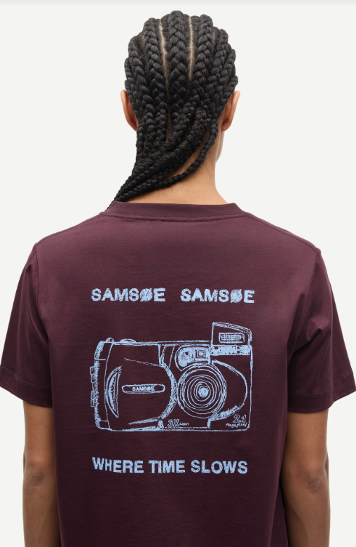 SACAMINO SS T-SHIRT 15276 Fudge Camera