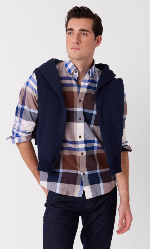 Arthur Oxfordskjorte Chestnut