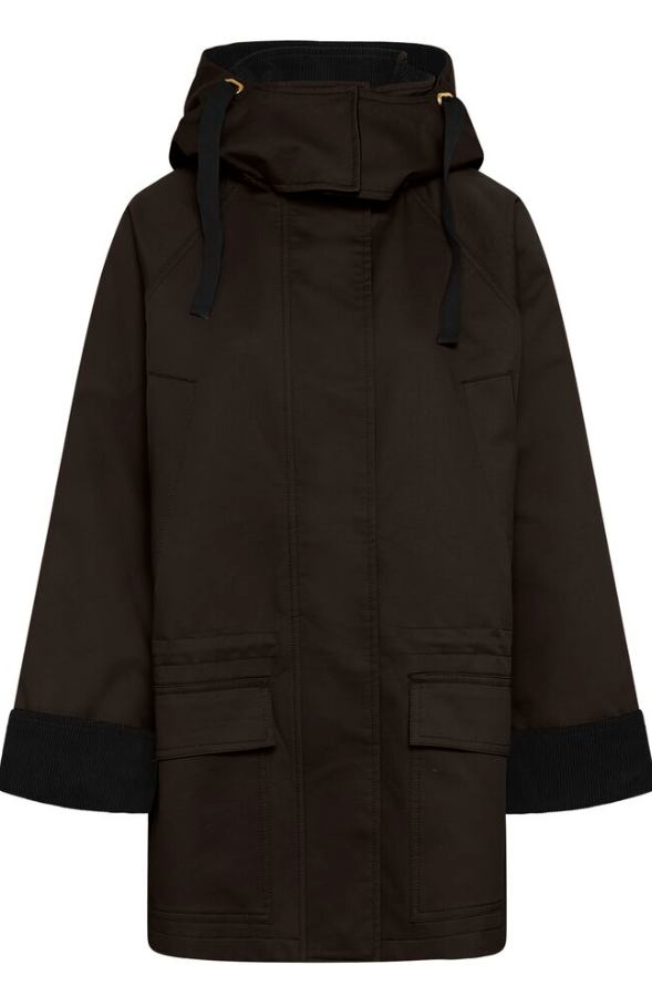 HunteryIW Padded Jacket Chocolate Brown