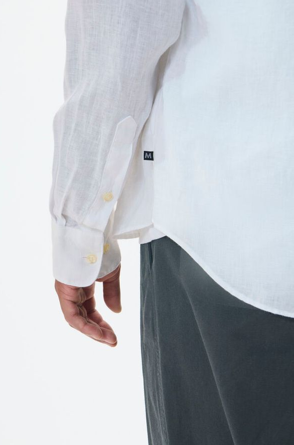 MAmarc Short Shirt White