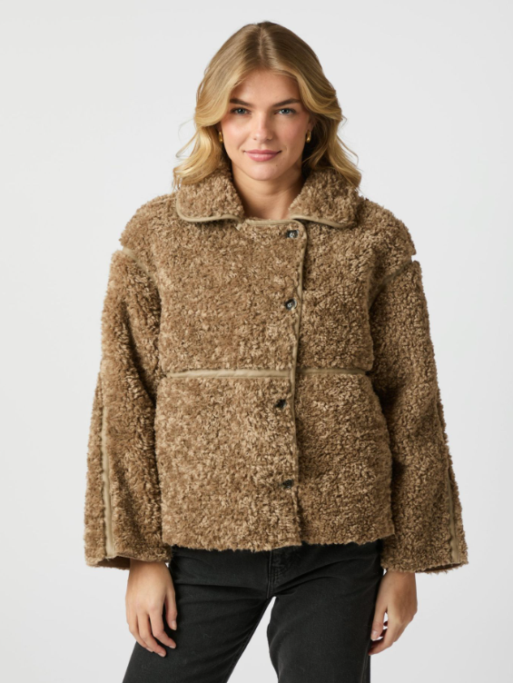 Castor Faux Fur Jacket