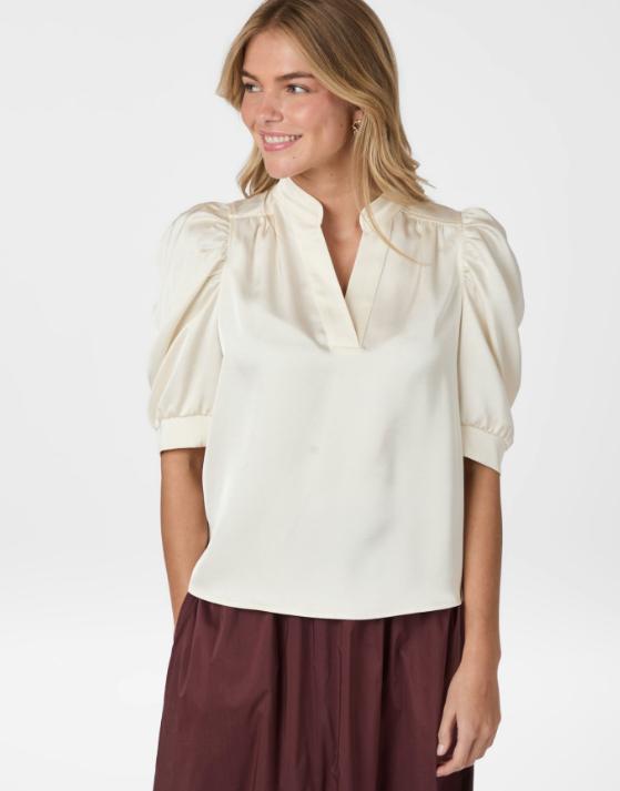 Roella Heavy Sateen Blouse