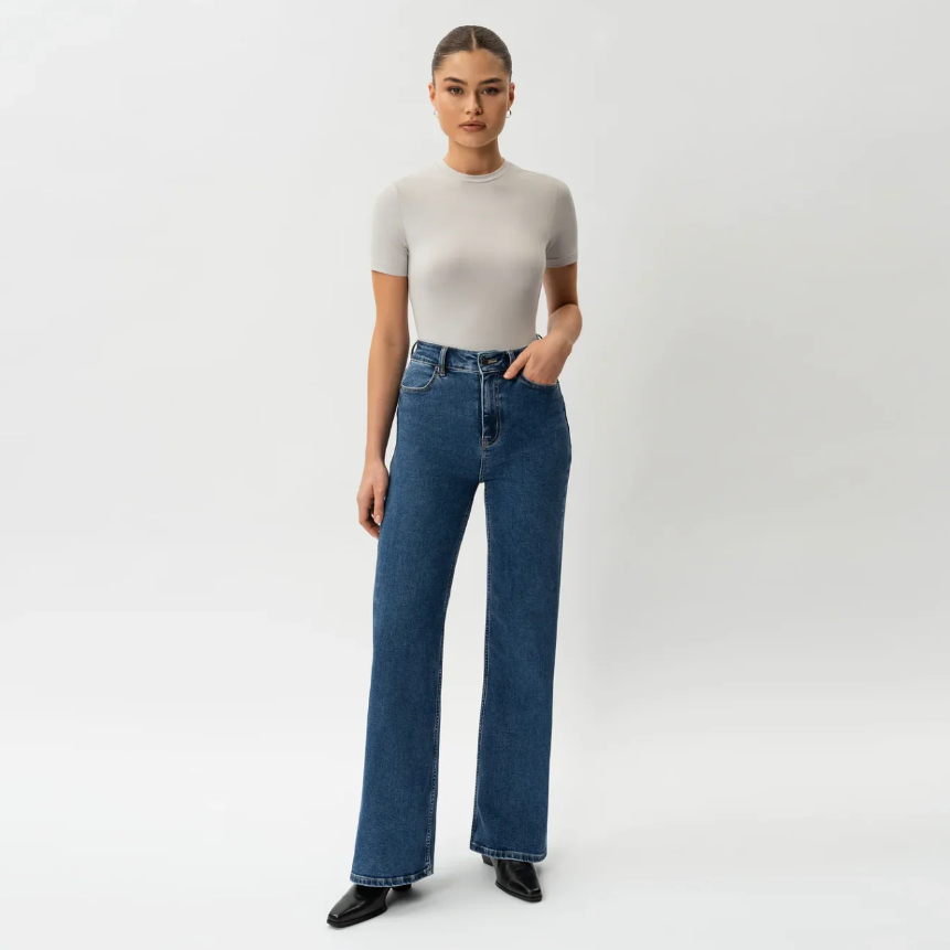 Relaxed ComfortDenim Jeans Mid Blue