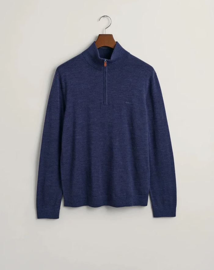 Extrafine Merino Wool Half Zip