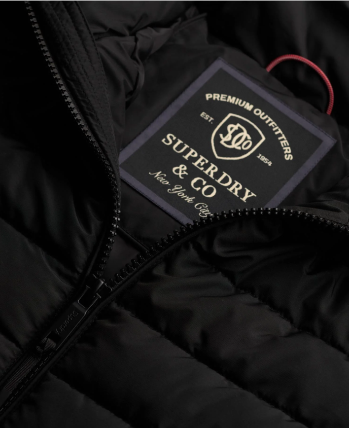 Fuji Midweight Padded Jkt Jet Black