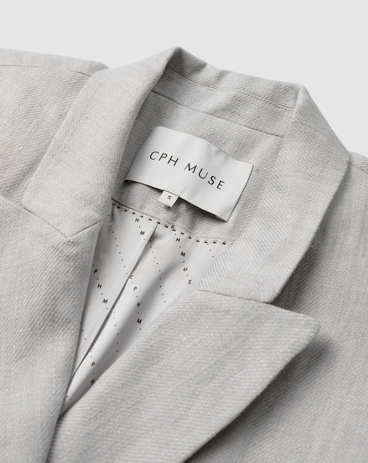 CMNatalie Blazer Light Grey Melange